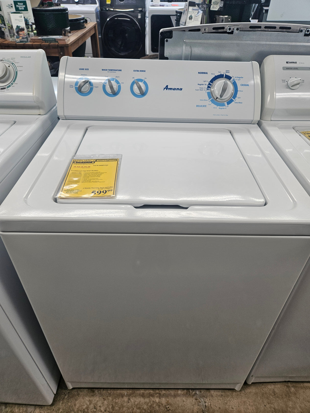 Reconditioned Amana Traditional Top-Load Washer NTW4600VQ1