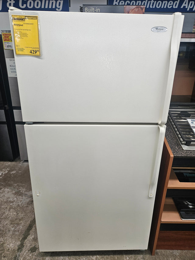 Reconditioned Whirlpool Freezer On The Top Refrigerator ET1MHKXMT07