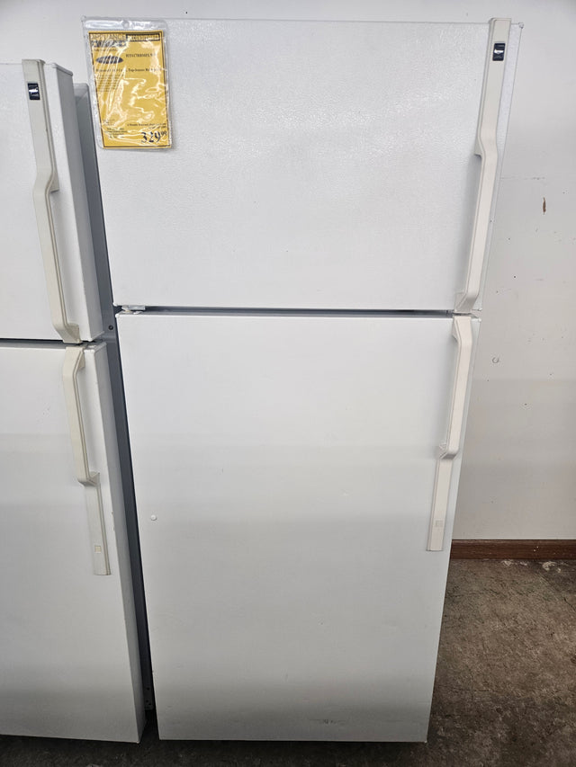 Reconditioned Hotpoint 16.9 Cu Ft. Top-Freezer Refrigerator HTS17BBMFLWW