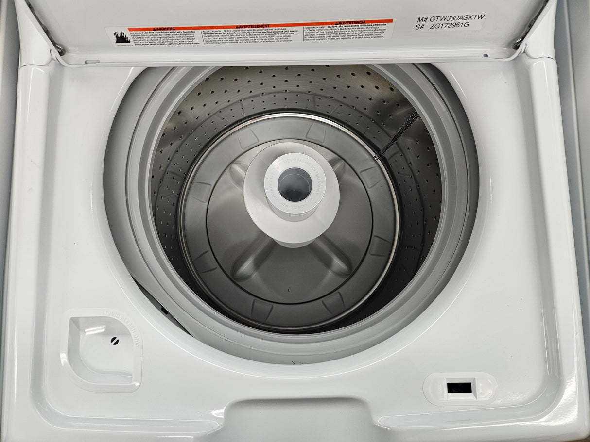 Reconditioned GE 3.8 Cu. Ft. Top Load Washer GTW330ASK1WW