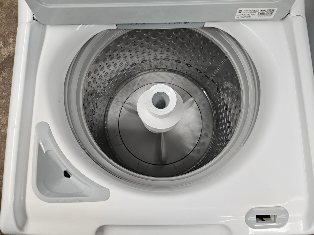 Reconditioned GE 4.5 Cu. Ft. Top Load Washer GTW585BSV3WS