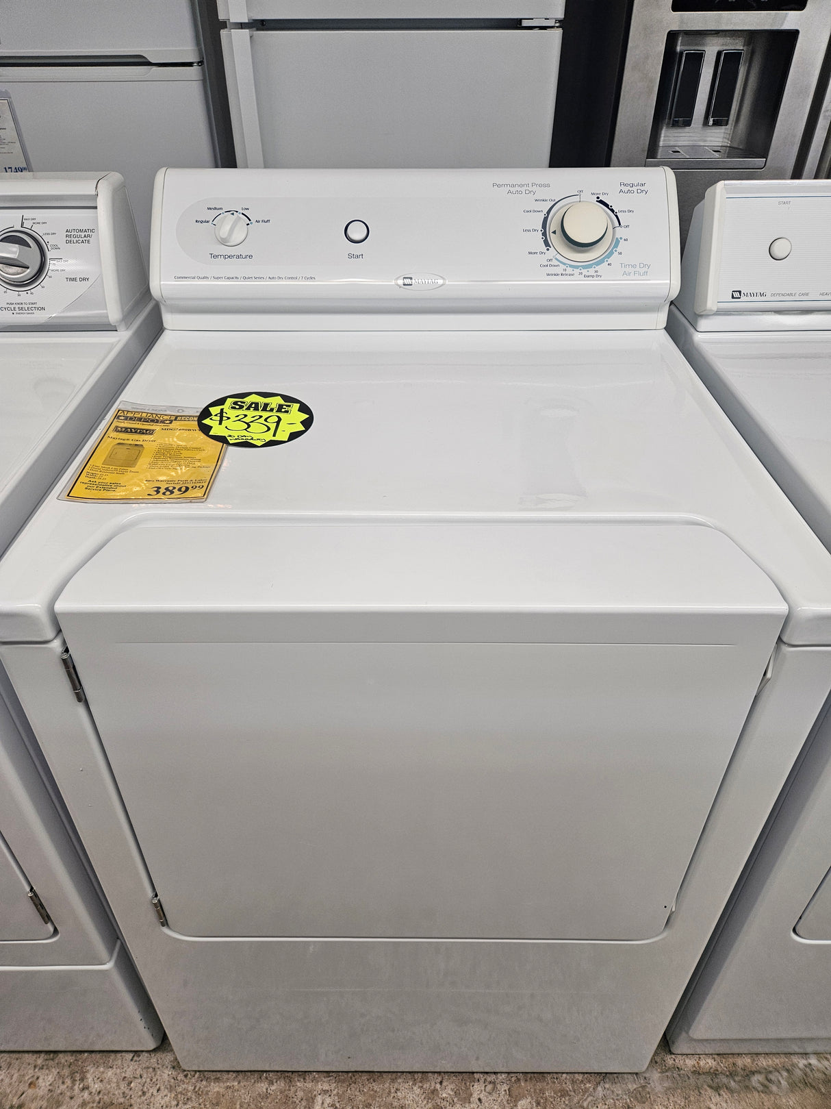 Reconditioned Maytag Gas Dryer MDG2600BWW