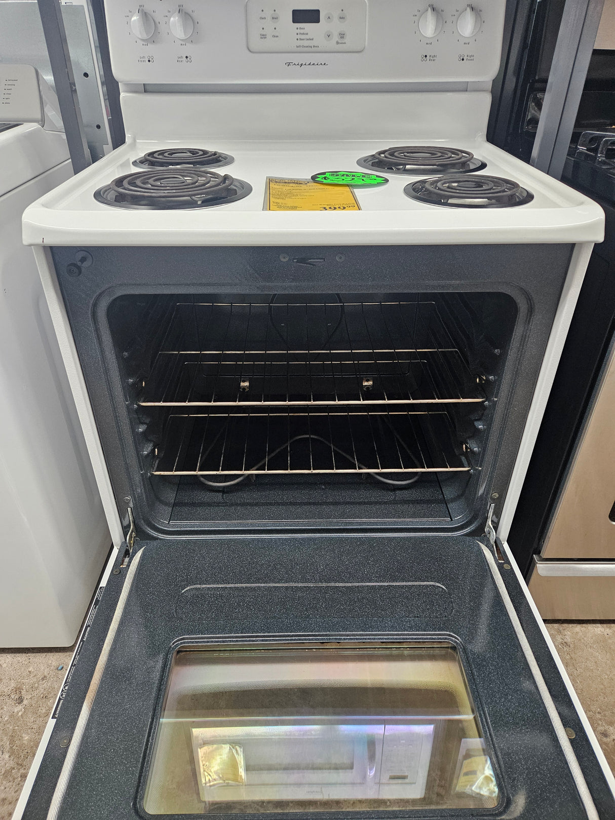 Reconditioned Frigidaire Electric Coil Range w/ Self Clean Oven FEF352FSA