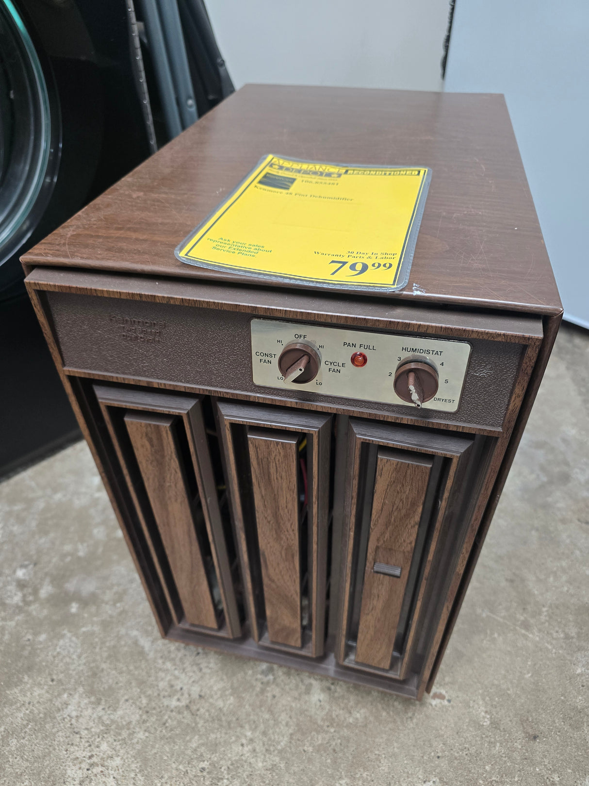 Reconditioned Kenmore 48 pint Dehumidifier 106.855481
