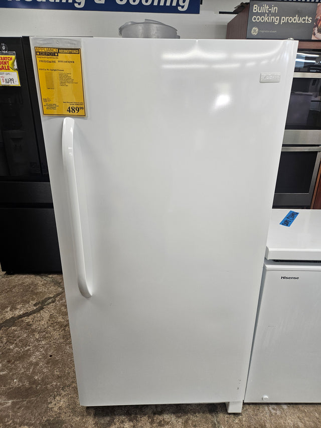 Reconditioned Frigidaire 13.8 Cu. Ft. Upright Freezer FFFU14F2QWR