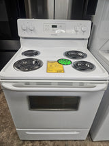 Reconditioned Frigidaire 30" Freestanding Electric Range FFEF3015LWE