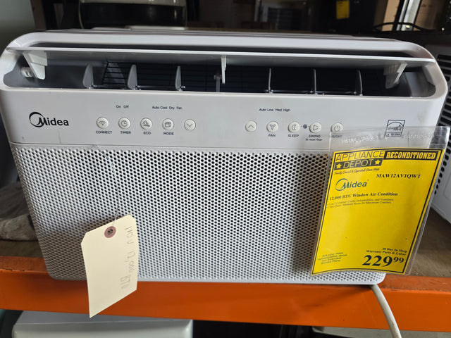 Reconditioned Midea 12,000 BTU Window Air Conditioner MAW12AV1QWT
