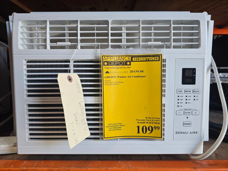 Reconditioned Denali Aire 6,000 BTU Window Air Conditioner 2DANC6K