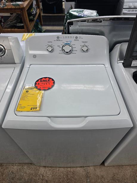 Reconditioned GE 3.8 Cu. Ft. Top Load Washer GTW330ASK0WW