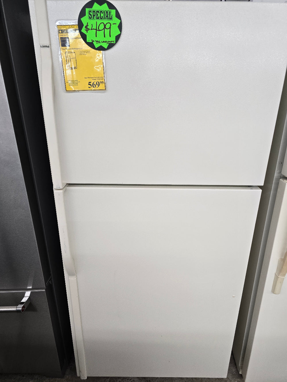 Reconditioned Kenmore Top Freezer Refrigerator 106.64954401
