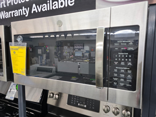 Reconditioned GE 1.9 Cu. Ft. Over-the-range Microwave Oven JVM7195SK3SS