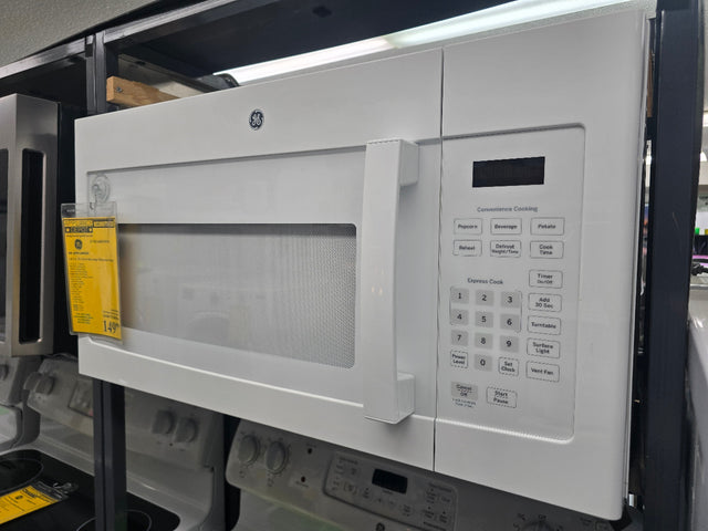 Reconditioned GE 1.6 Cu. Ft. Over-the-Range Microwave Oven JVM3160DF5WW
