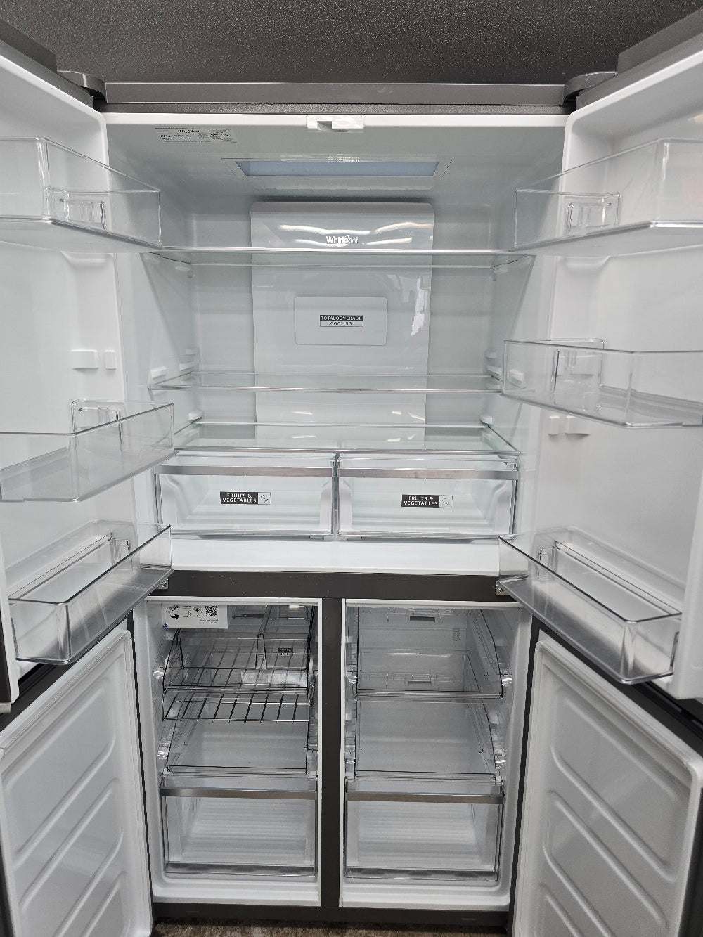 Reconditioned Whirlpool 20-amp 36" Counter Depth 4 Door Refrigerator WRQA59CNKZ