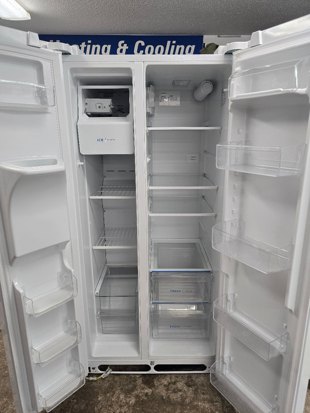 Reconditioned Frigidaire 33" Side by Side Refrigerator FRSS2323AW0