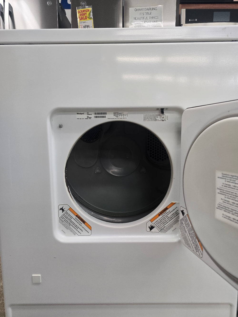 Reconditioned Whirlpool Extra Large Capacity Gas Dryer LGR3624JQ2