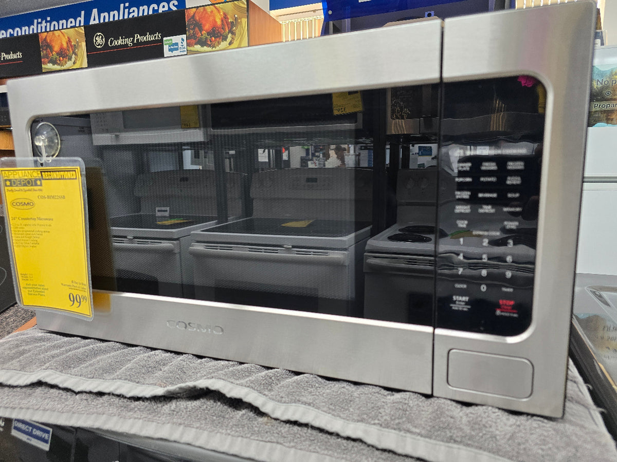 Reconditioned Cosmo 24" Countertop Microwave COS-BIM22SSB