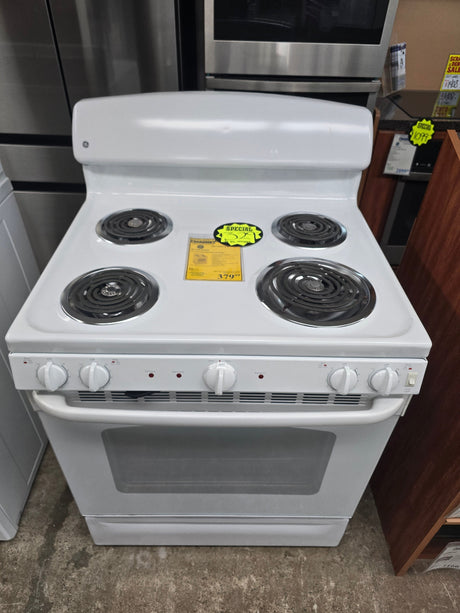 Reconditioned GE 30" Free-Standing Electric Range JBP15DM1WW