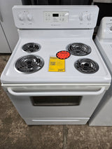 Reconditioned Frigidaire Electric Coil Range w/ Self Clean Oven FEF352FSA