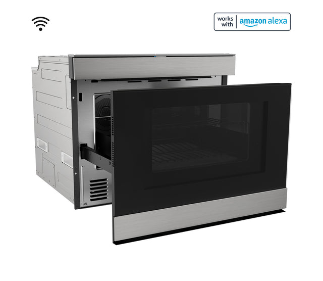 Sharp 24 in. Built-In Smart Convection Microwave Drawer Oven SMD2499FS