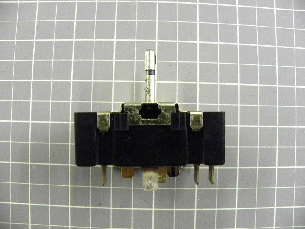 Whirlpool Double Oven Selector Upper Switch 703077