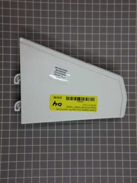 Estate Washer End Cap RH (White/Chrome) 3358000