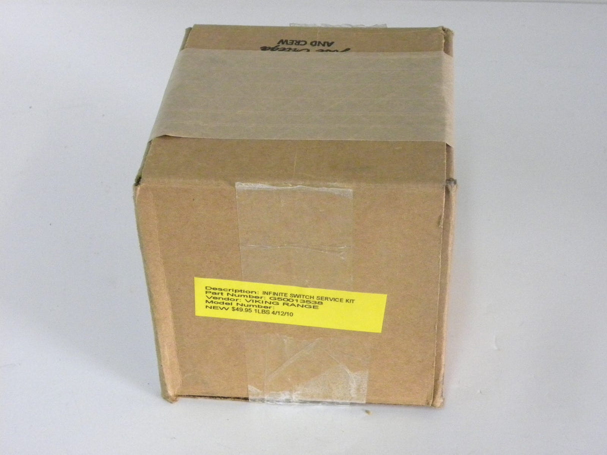 Viking Range Infinite Switch Service Kit G50013538