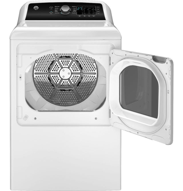 GE 7.4 cu. ft. Capacity with Sensor Dry Electric Dryer GTD58EBSVWS