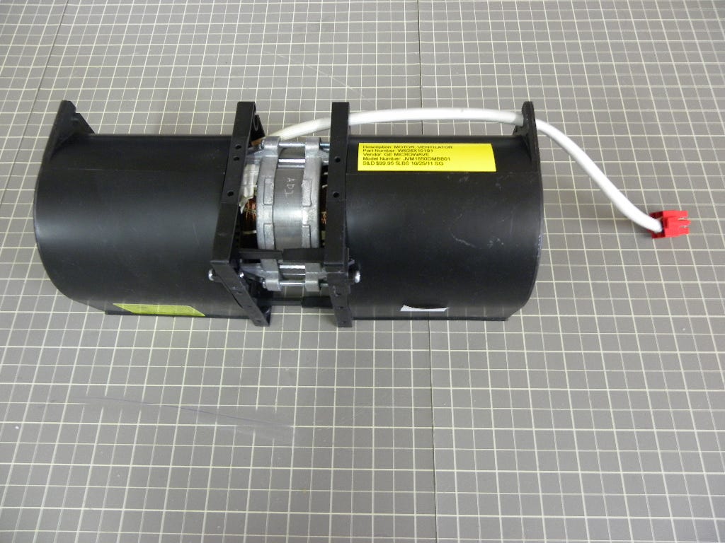 GE Microwave Ventilator Motor WB26X10191