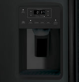 GE® 25.3 Cu. Ft. Side-By-Side Refrigerator GSS25GGPBB