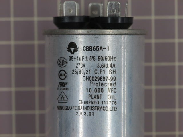 Capacitor 0CZZA20005B