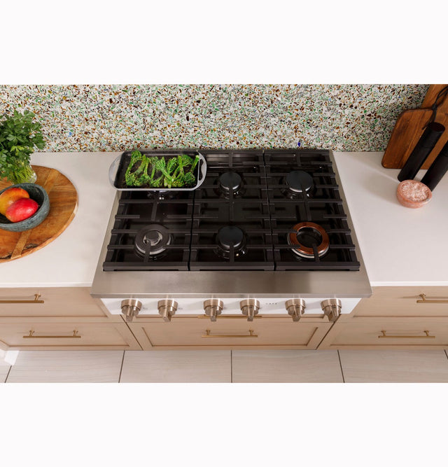 Café 36" Professional Gas Rangetop With 6 Burners CGU366P2TS1