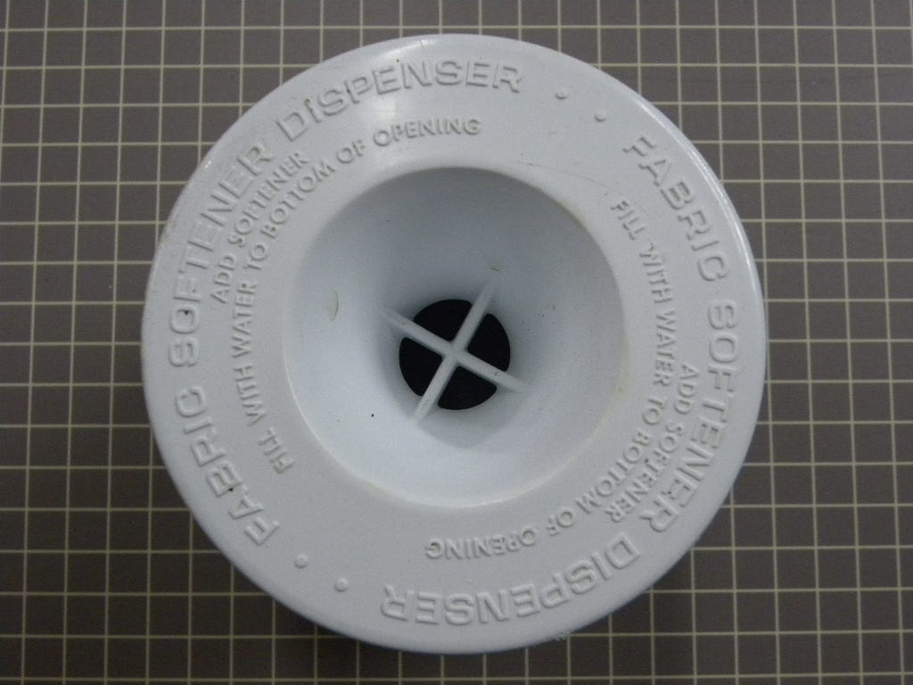 Kenmore Washer Fabric Softener Dispenser Top for Agitator 63594