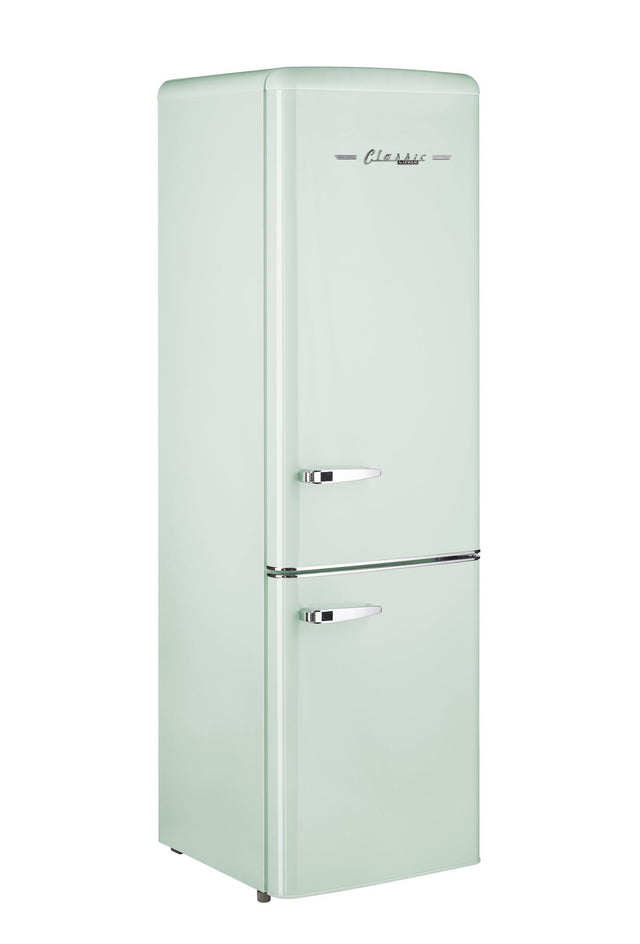 Classic Retro by Unique 9 cu. ft. Electric Bottom-Mount Refrigerator UGP-275L LG AC-Mint Green