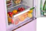 Classic Retro by Unique 9 cu. ft. Electric Bottom-Mount Refrigerator UGP-275L BP AC-Bubblegum Pink