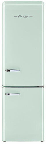 Off-Grid Classic Retro by Unique 10 cu. ft. Solar Powered DC Bottom Mount Refrigerator UGP-275L LG DC