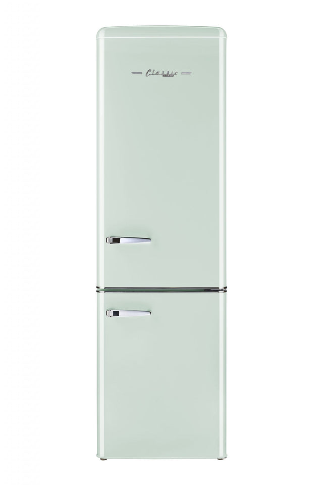 Classic Retro by Unique 9 cu. ft. Electric Bottom-Mount Refrigerator UGP-275L LG AC-Mint Green