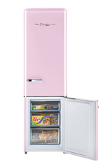 Classic Retro by Unique 9 cu. ft. Electric Bottom-Mount Refrigerator UGP-275L BP AC-Bubblegum Pink