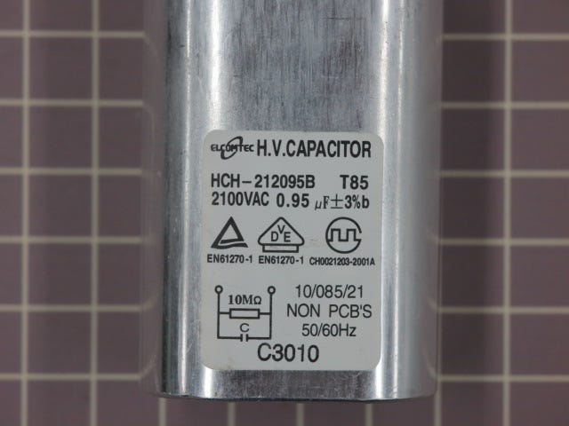 Capacitor 0CZZW1H001P