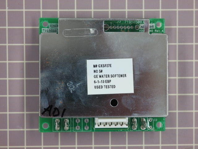 GE Water Softener Electronics Back Cover WS31X10018
