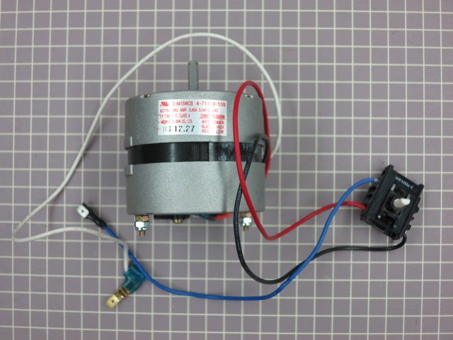 Edison Dehumidifier Fan Motor 4-71728-109