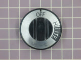 Control Knob (Chrome/Black) WB3X5857