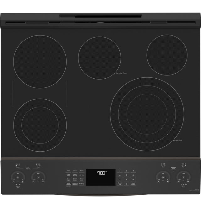 GE Profile 30" Smart Slide-In Electric Convection Range PSS93BPTS