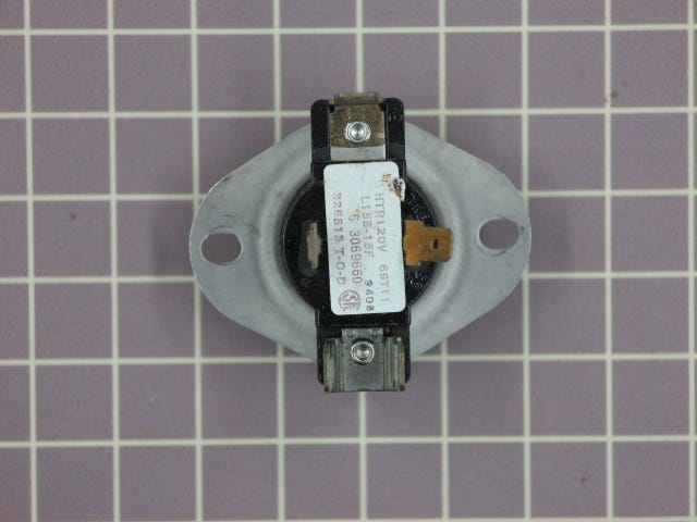 Maytag Coin Op Dryer Cycling Thermostat 306966