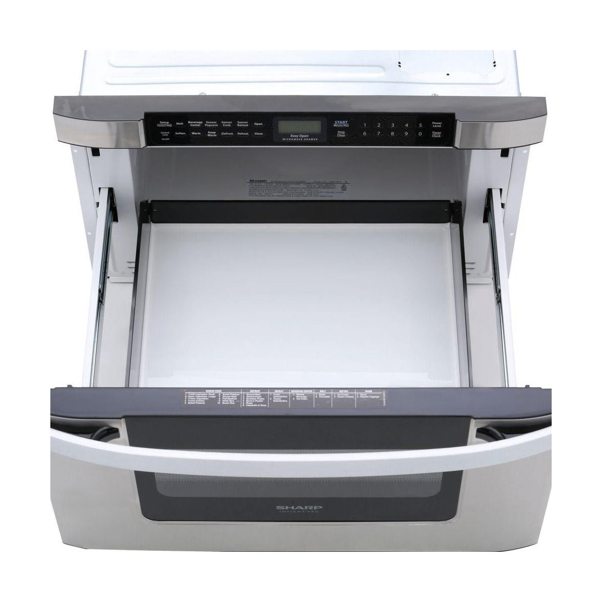 Sharp 24 IN. 1.2 CU. FT. 1000W Stainless Steel Microwave Drawer Oven KB6524PSY