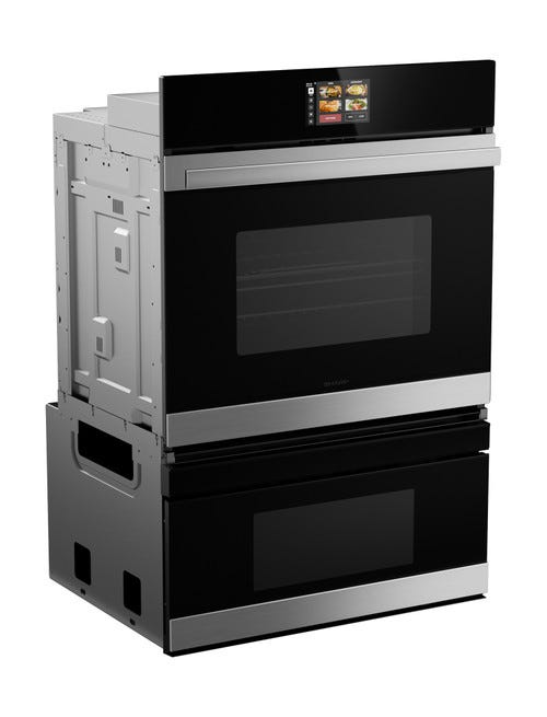 Sharp 30 in. Smart Convection Wall Oven with Microwave Drawer Oven SWB3085HS