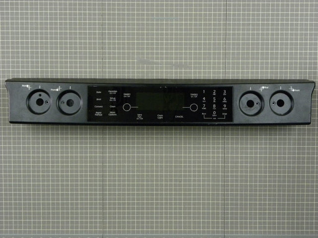 Jenn Air Range Control Panel (Black) W10206070