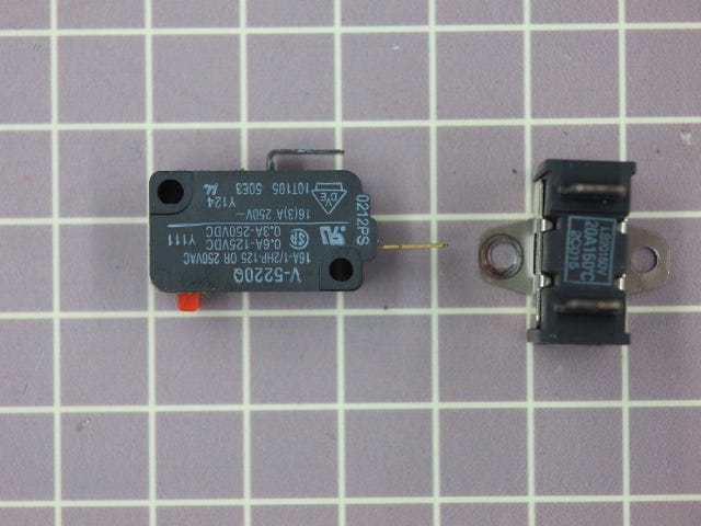 Switch and Thermal Fuse FFS-BA019/KIT