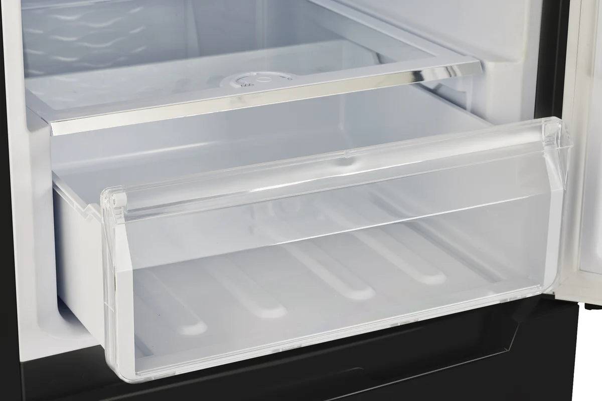 Off-Grid 24-inch 11.7 cu. ft. 325L Solar DC Bottom Freezer Refrigerator in Black UGP-325L B