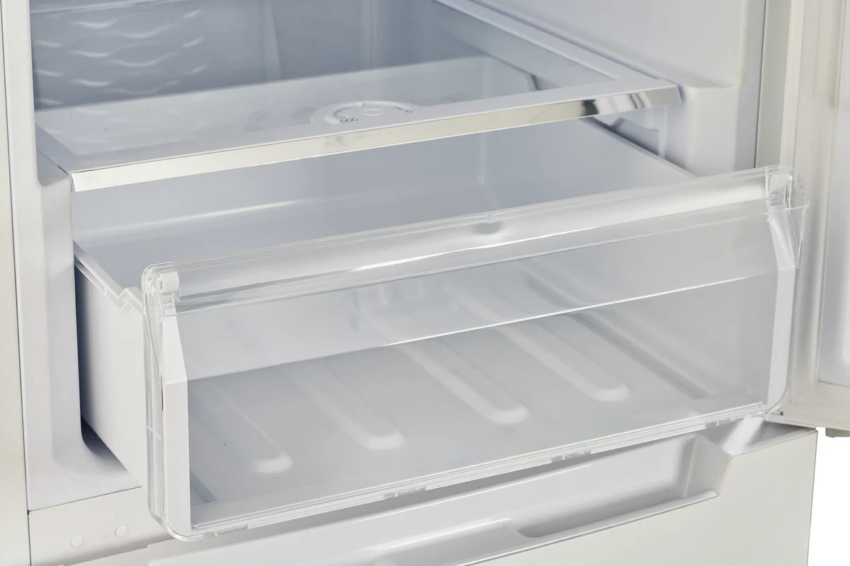 Off-Grid 24-inch 11.7 cu. ft. 325L Solar DC Bottom Freezer Refrigerator in White UGP-325L W