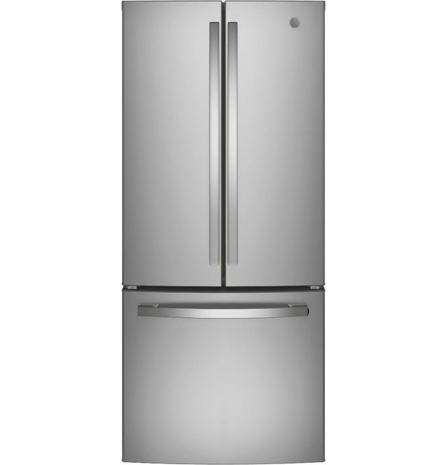 GE® ENERGY STAR® 20.8 Cu. Ft. French-Door Refrigerator GNE21FYKFS